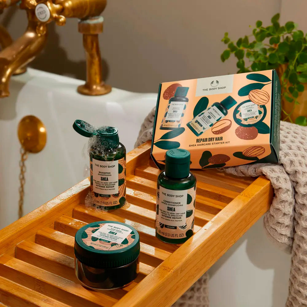 The Body Shop Après-shampoing au karité 60 ml
