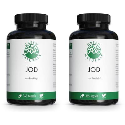Green Naturals JOD 200 2x 2x365 St Kapseln