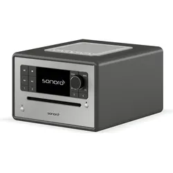 Sonoro Elite (DAB, FM, Bluetooth, WLAN), Radio, Silber, Grau
