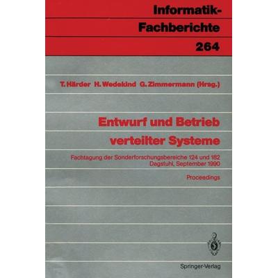 Entwurf und Betrieb verteilter Systeme, Taschenbuch von , Springer Berlin, 978-3-540-53490-7