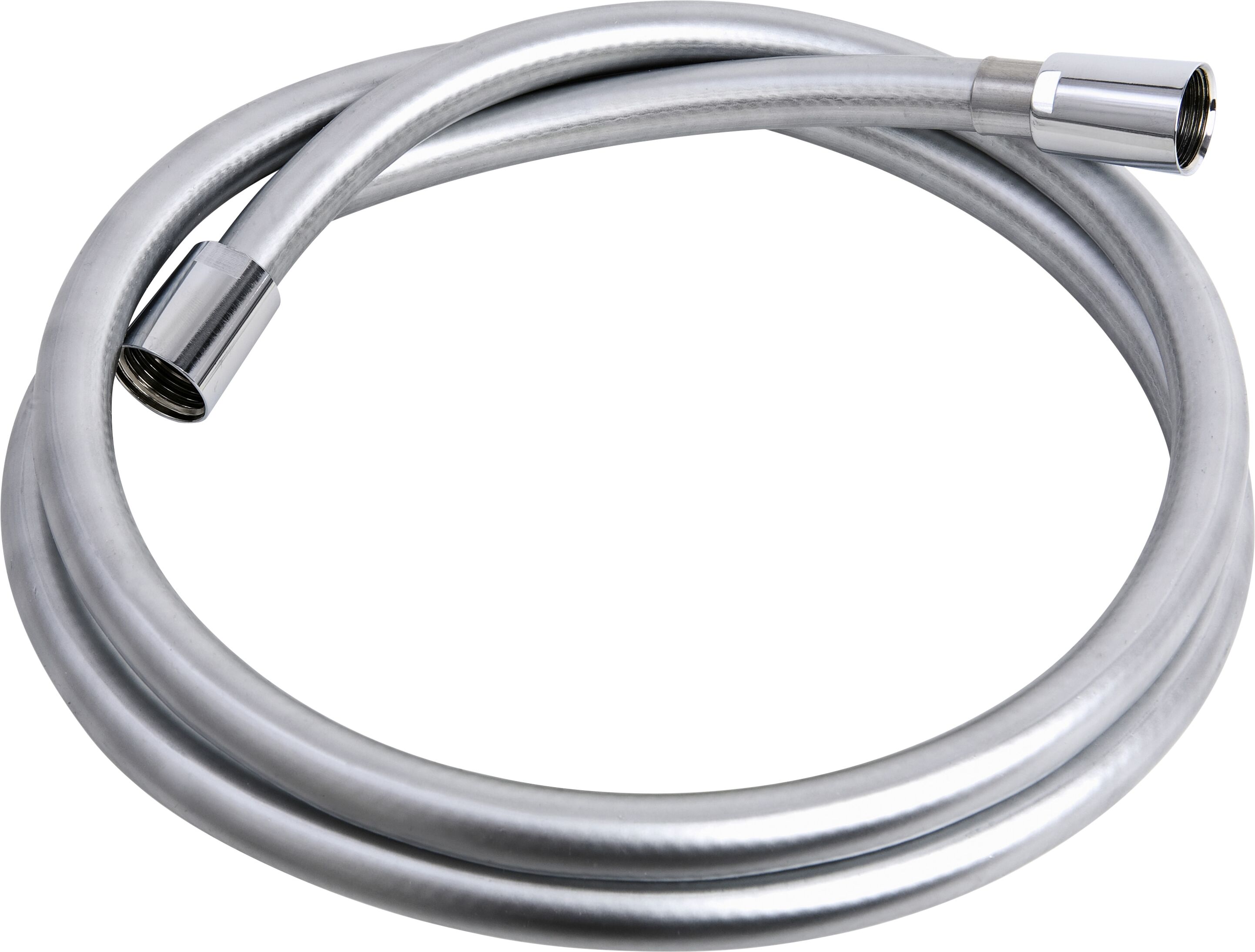 Brauseschlauch ADOB "Flex Premium", grau (chrom), L:1,25m, Kunststoff, Schläuche, Brauseschlauch, Verschraubungen aus Messing verchromt chrom 1,25m