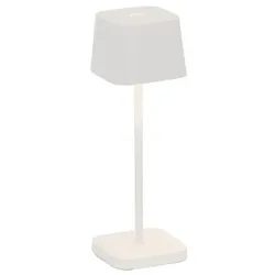 Zafferano OFELIA PRO MICRO Wiederaufladbare und dimmbare weiße LED-Tischleuchte