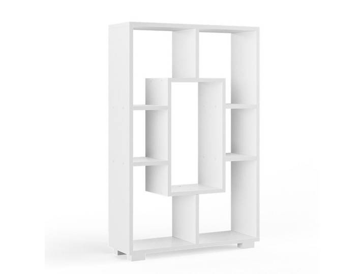 Vicco Raumteiler Domus Weiß 60.2 x 90 cm 7 Fächer, Holzwerkstoff, Rechteckig, 60.2x90x20.1 cm, Wohnzimmer, Raumteiler, Raumteiler