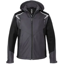 Winter Softshell Jacke BODYFORCE - S - anthrazit/schwarz