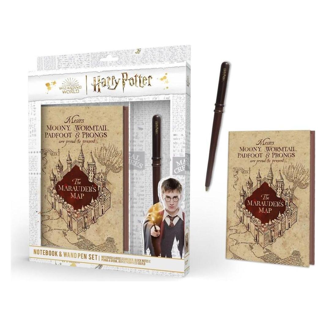 Pyramid HARRY POTTER - Notebook A5 Premium - Marauder Map Wand Pen Set (A5) (42932468)