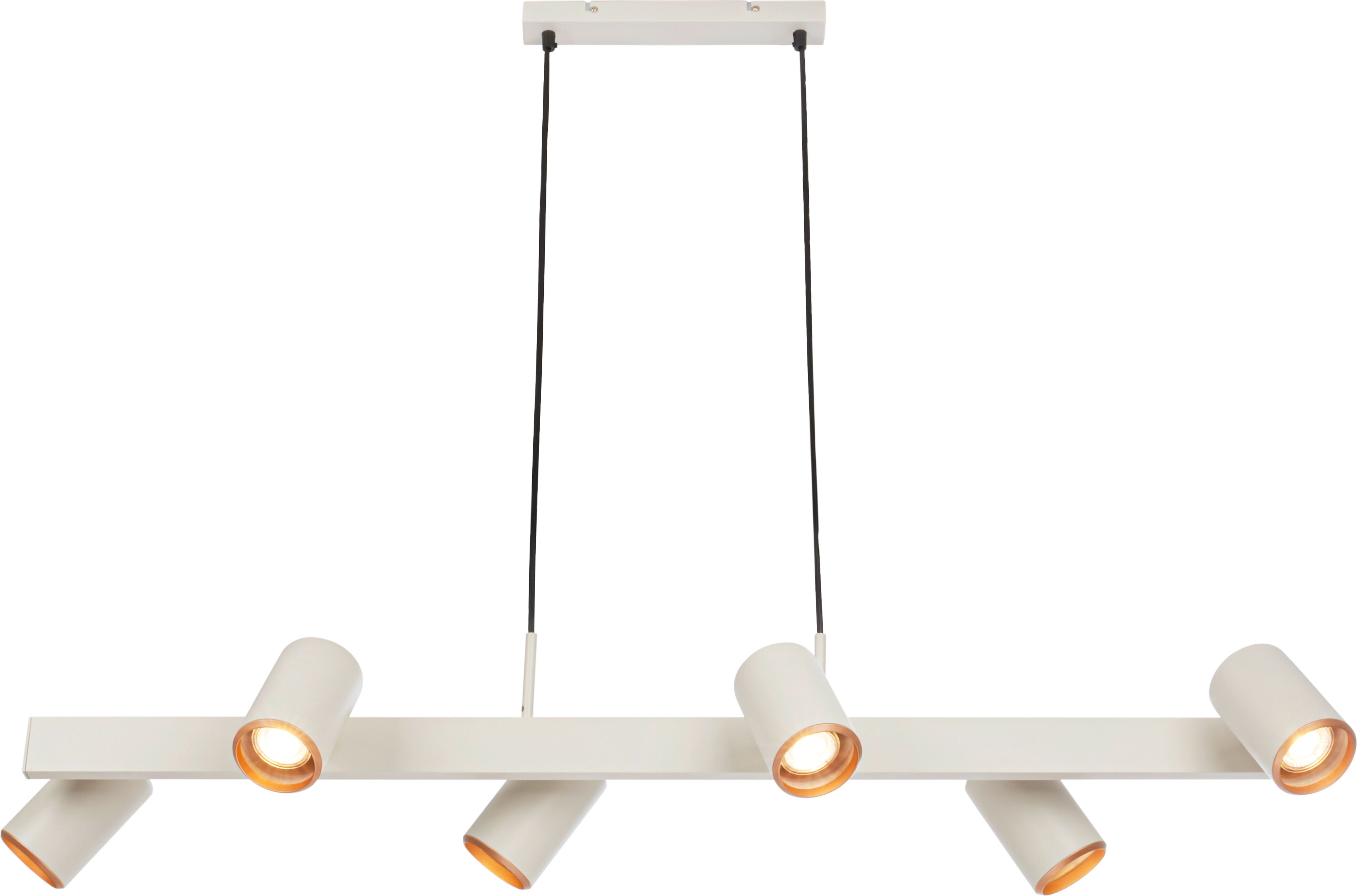 BRILONER LEUCHTEN LED Pendelleuchte "ERA 4058064", weiß (hellgrau), Leuchten, LED Pendelleuchte