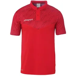 Uhlsport, Herren, Sportshirt, POLO SHIRT Progressive 28 (XL), Rot