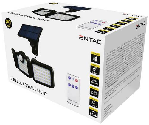 ENTAC ESL3H-SMD-RS LED-Wandleuchte mit Bewegungsmelder 15W