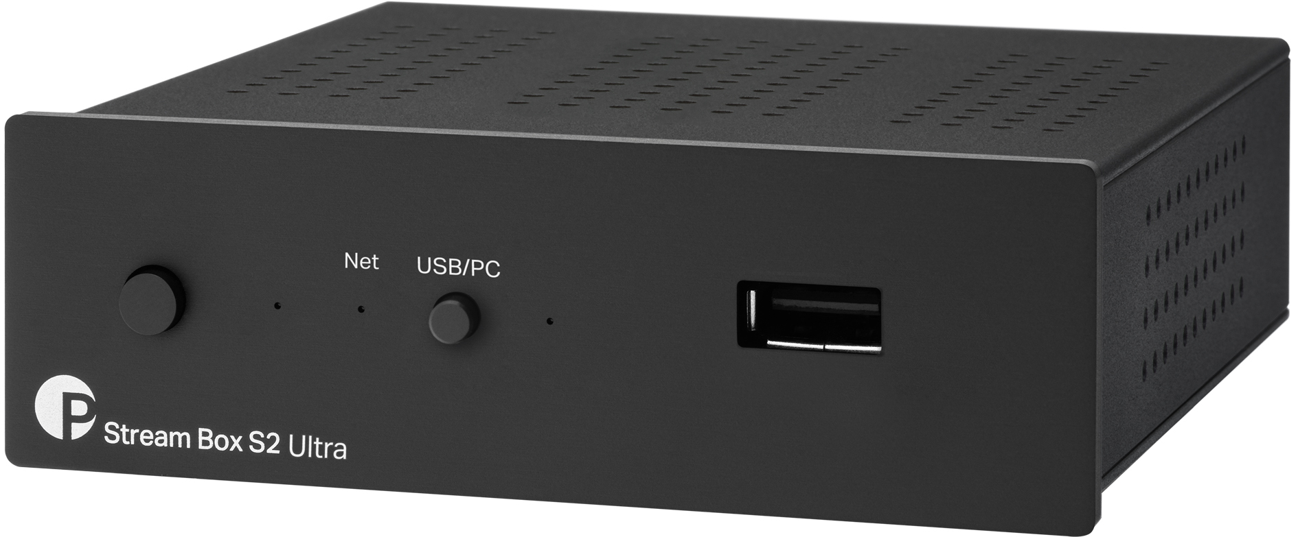Pro-Ject Stream Box S2 Ultra, Schwarz, 802.11b, 802.11g, Wi-Fi 4 (802.11n), USB Typ-A