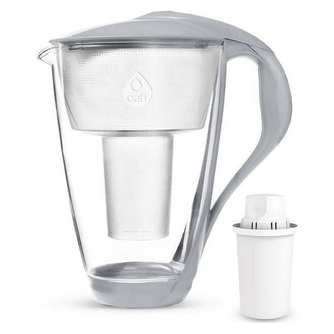 Dafi Crystal LED steel filter jug (2 l) (POZ02342)