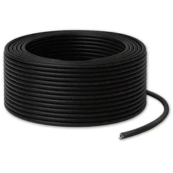 Qoltec UTP patchcord cable CAT6 LAN 100m black (UTP, CAT6, 100 m), Netzwerkkabel