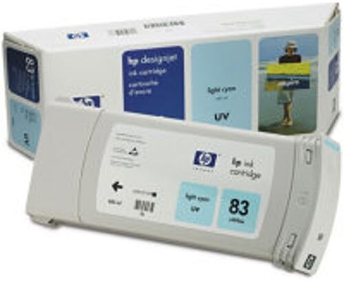 HP 83 UV tinteiro ciano claro (C4944A)