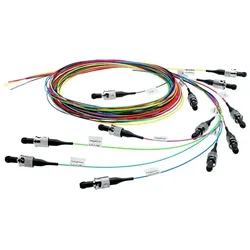 Telegärtner Faserpigtail-Set 12x E9/125μ OS2 2m LC