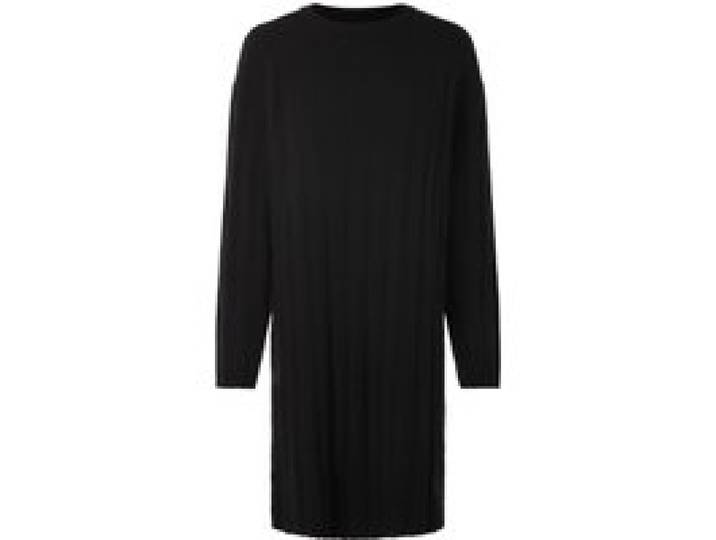 ESMARA® Robe en maille femme (noir, M (38/40))
