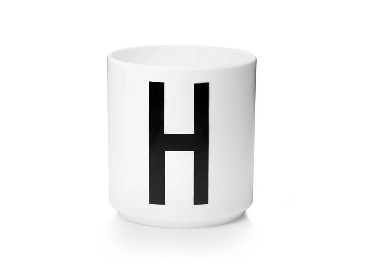 Design Letters - AJ Porzellan Becher H, weiss