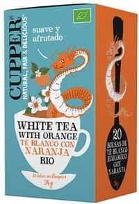 Cupper White Tea With Orange Bio 20 Infusões