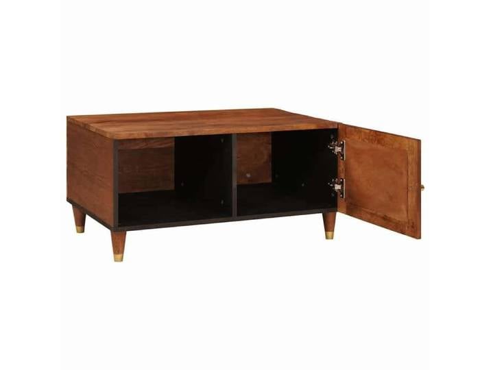 En solde  Table à café élégante - UU - Table de Salon - 80x50x40 cm Bois de mangue massif L8691