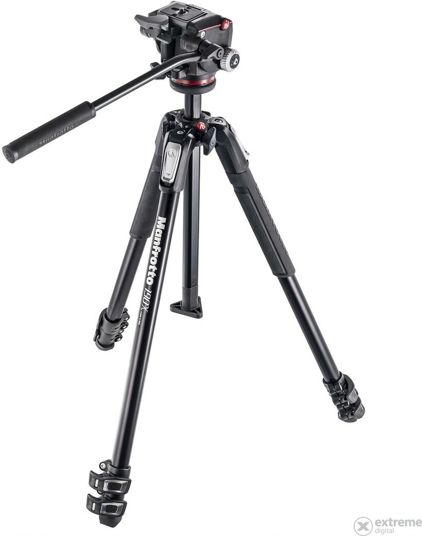 Manfrotto Trépied en aluminium MK190X3 avec rotule 2 directions XPRO-2W  Dealpreis