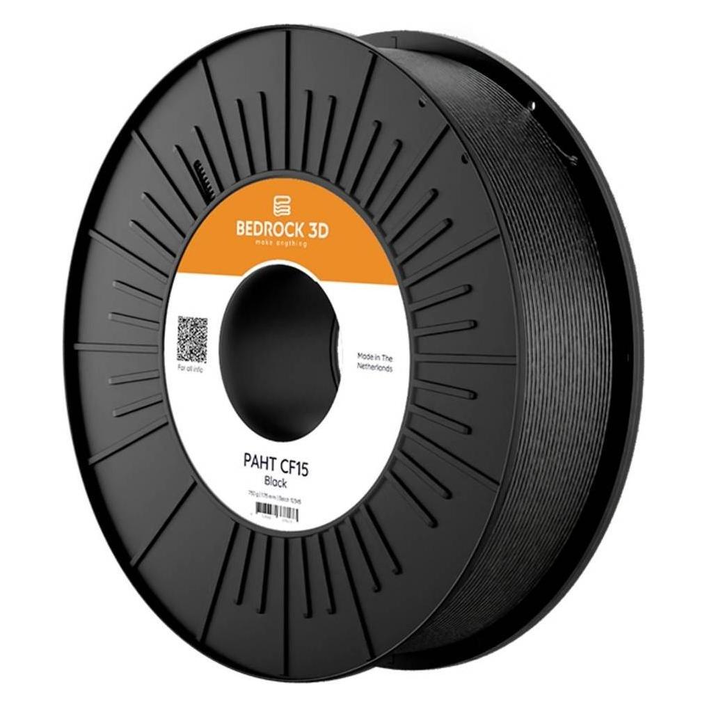 Bedrock 3D PAHT-4500a075 PAHT CF15 1.75 mm 750 g Filament PAHT 1.75 mm 750 g Sc (PAHT, 750 g, 1.75 mm) (PAHT-4500a075)