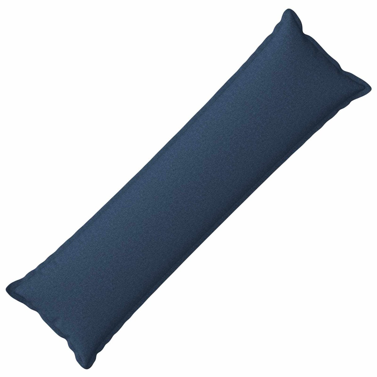 vidaXL Kussensloop Blauw Faux Linnen 40 x 145 cm