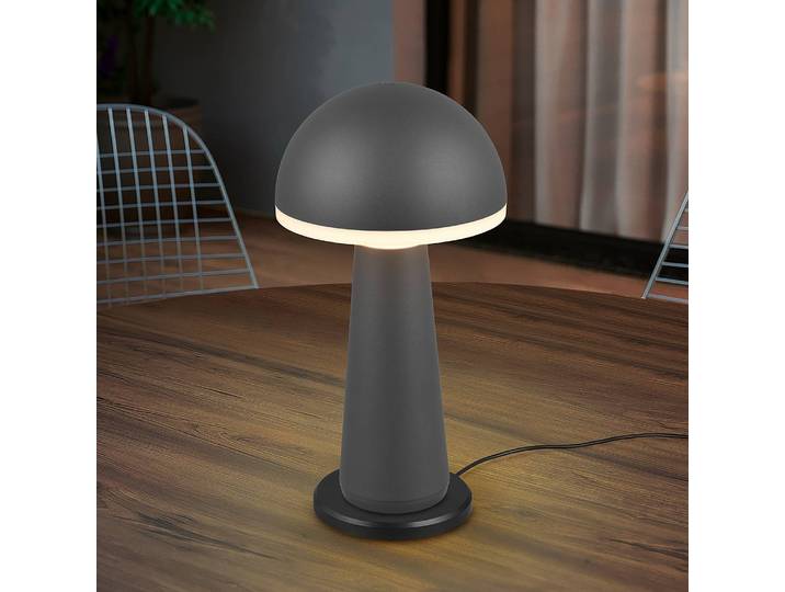 Lampe de chemin Fungo Ø 16cm Gris/Anthracite