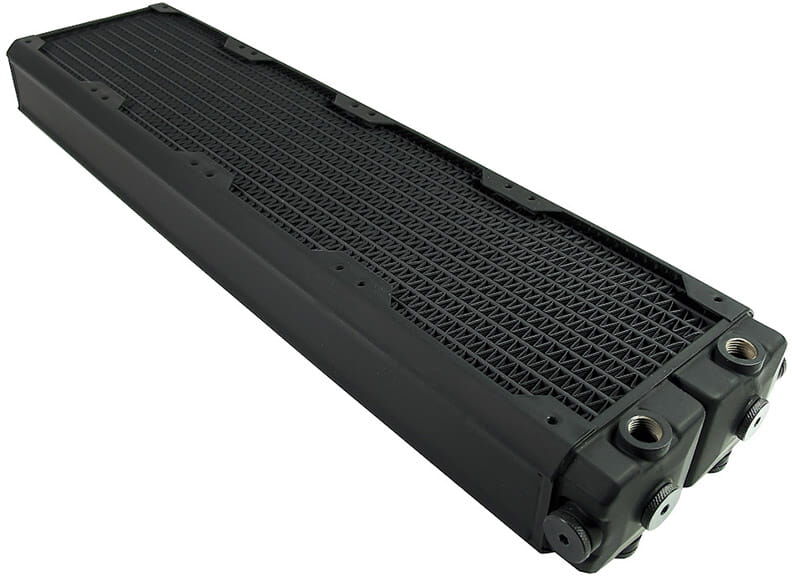 Hardware Labs Black Ice SR2 Xtreme+ 480 MP Multi Port Radiator - Black Carbon