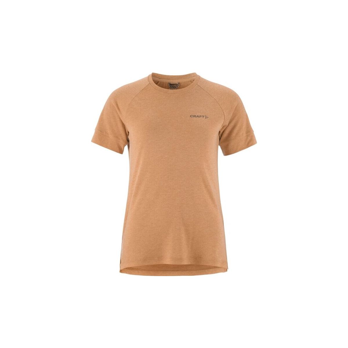 Craft Wool Short Sleeve Tee Women syrup/melange (246200) L 1913722-246200-6