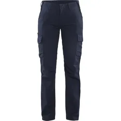Damen Stretch Bundhose "7144" Industrie - C34 - Dunkelmarine/Schwarz