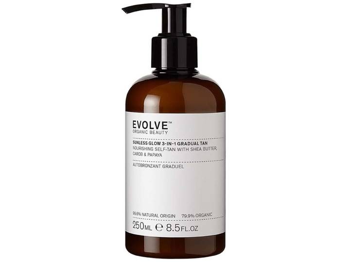 Evolve Organic Beauty Evolve SunlessGlow 3-in-1 Gradual Tan 250ml