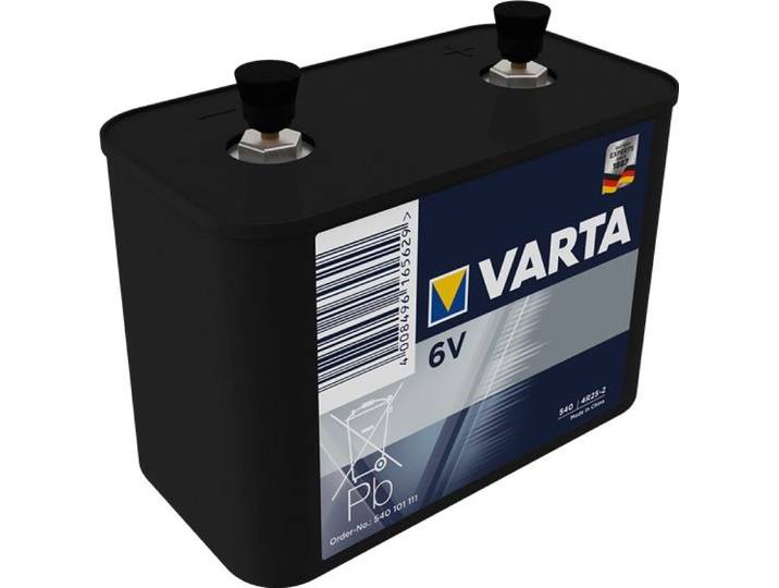 Varta V540 - 4R25-2 block battery - 6V 19000mAh - voor Varta Work Light