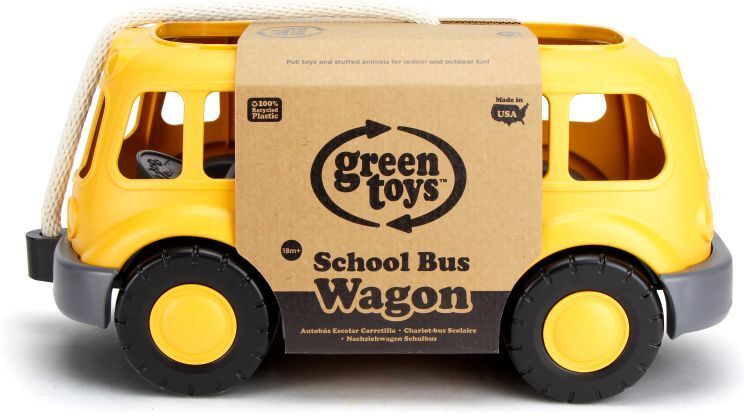 Green Toys: School Bus Wagon (WAGSB-1567)