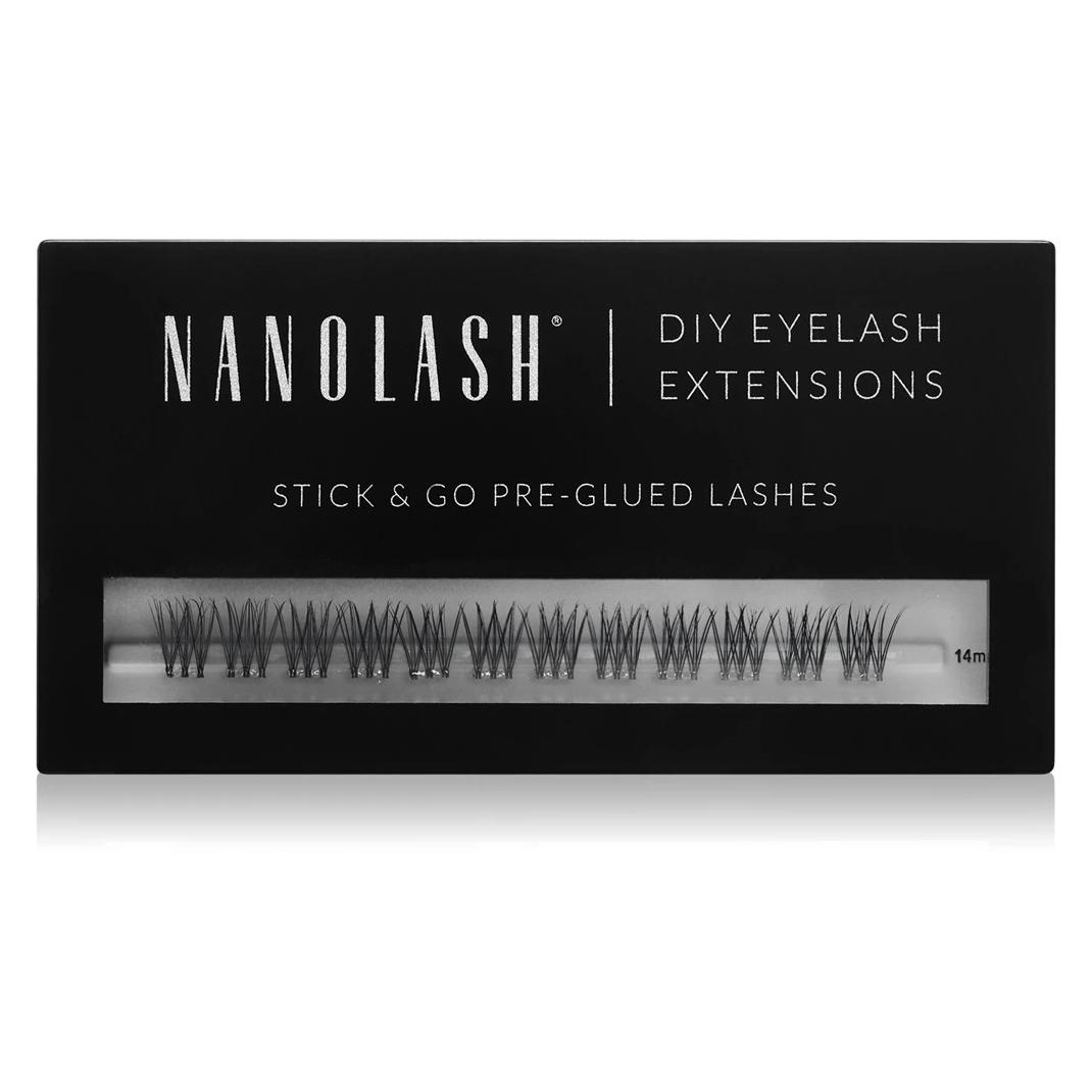 Nanolash Diy Eyelash Extensions Stick & Go Artificial Eyelashes Innocent 36 Pieces (Künstliche Wimpern) (5905997306638)