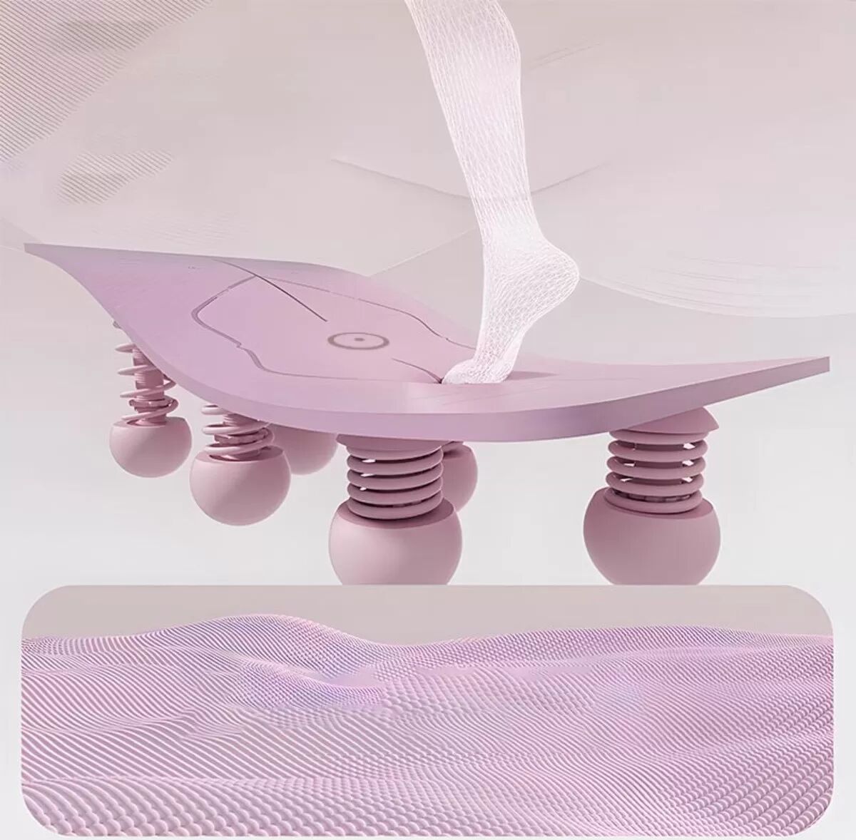 INF Yoga Antirutsch-Stoßdämpfende Matte – 8mm TPE, verbreitert 185.00cm x 60.00cm mit Ausrichtungslinien für Gelenkschutz und Blau