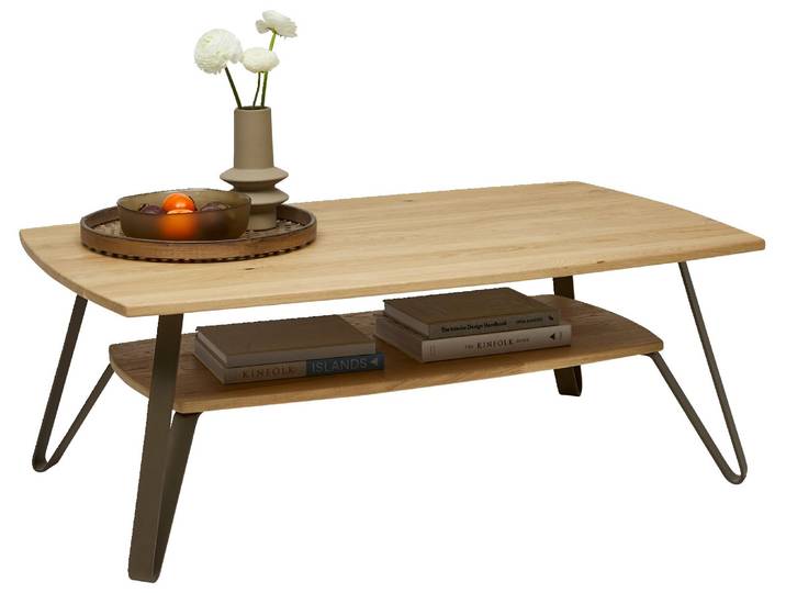 Valnatura Couchtisch LERIDA, wildeiche, Massivholz