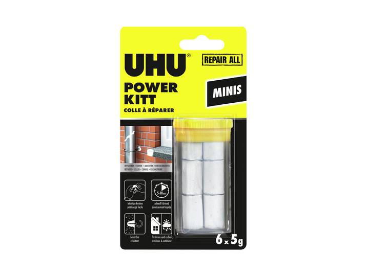 Uhu Repair All Powerkitt Minis 6 × 5 g