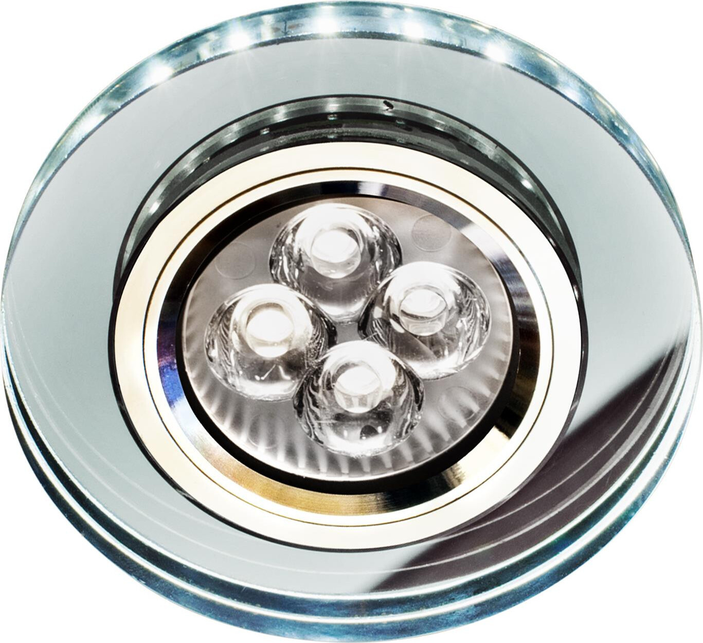 Candellux Lighting CENTRALIA LED inbouwspot, rond, wit licht, 1xGU10