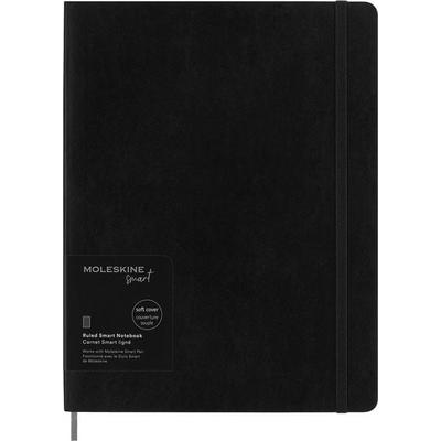 Moleskine Smart Notebook, Extra Large, Ruled, Black, Soft Cover (7.5 x 10), Notizbuch von , Moleskine