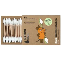 Kinder Sicherheitswattestäbchen - Maus 55 Stück