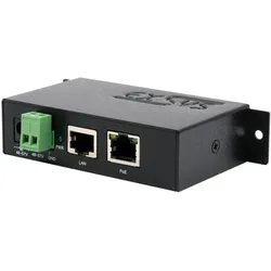 Exsys Industrial PoE++ Gigabit Injektor 90W (802.3af (PoE), 802.3at (PoE+), 802.3bt (PoE++), 90 W), PoE Injector