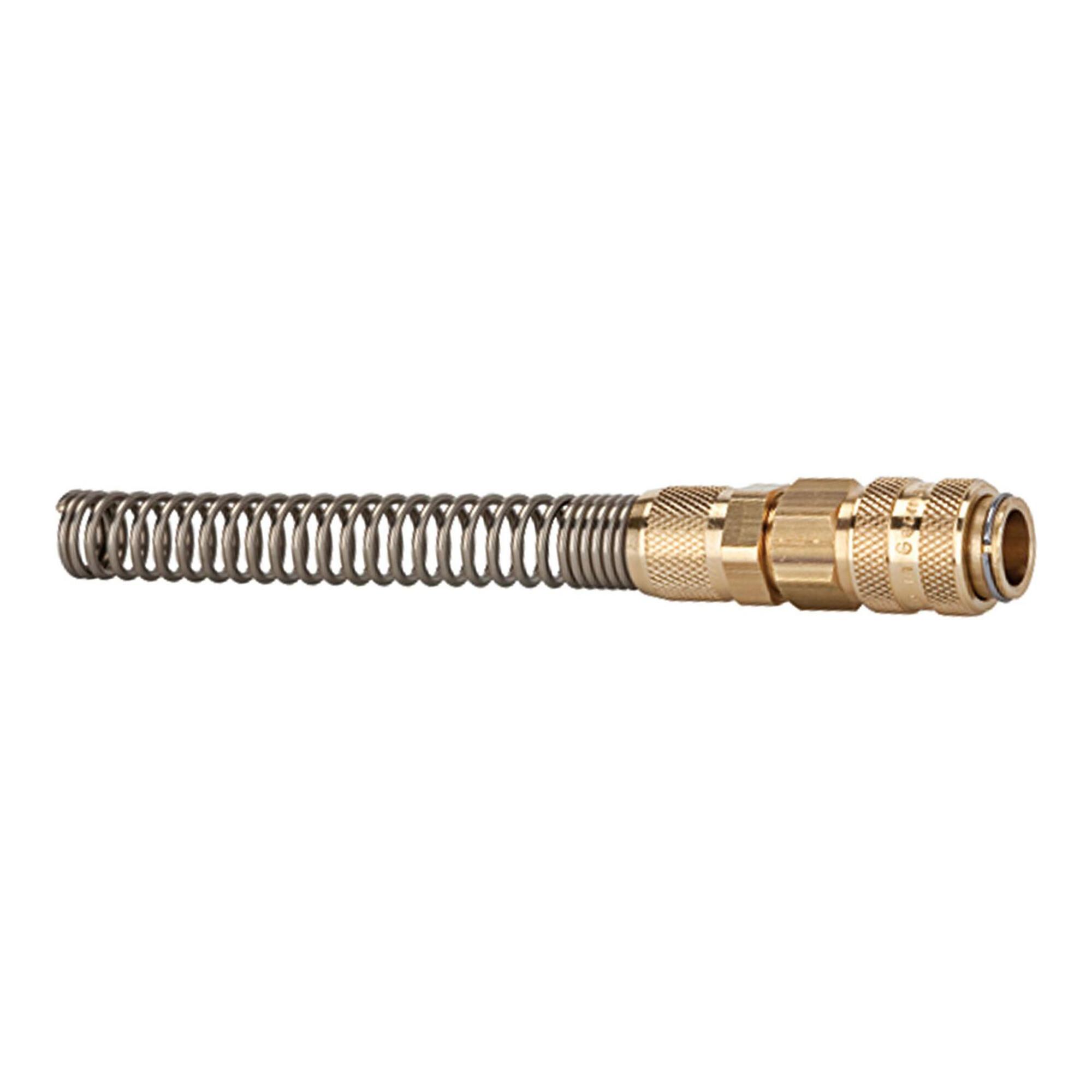 Riegler Schnellverschlusskupplung NW 5, MS blank, starr, Schlauch 8x6 (243.36)