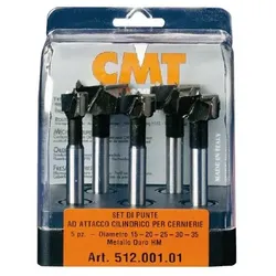 CMT HW Kunstbohrer-Set, 5-teilig - C512.001.01