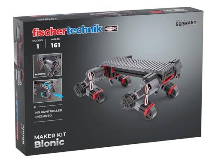fischertechnik Maker Kit Bionic Technik-Baukasten, Robotik-Bausatz ab 14