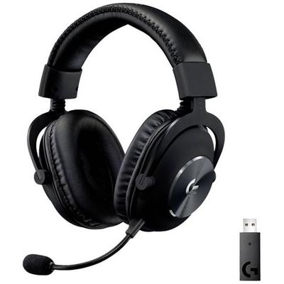 Logitech Gaming PRO X On Ear Headset Funk 7.1 Surround Schwarz Lautstärkeregelung, Mikrofon-Stummschaltung Gaming -