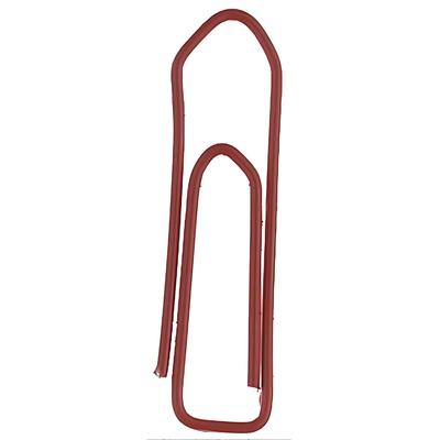 Alco Briefklammer Metall farbig lackiert 26mm rot 1000 Stück