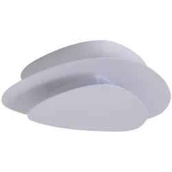 Näve LED Wand- und Deckenleuchte "LISO" weiß