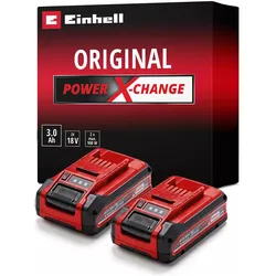 Einhell, Werkzeugakku + Ladegerät, PXC Plus Twinpack (18 V)