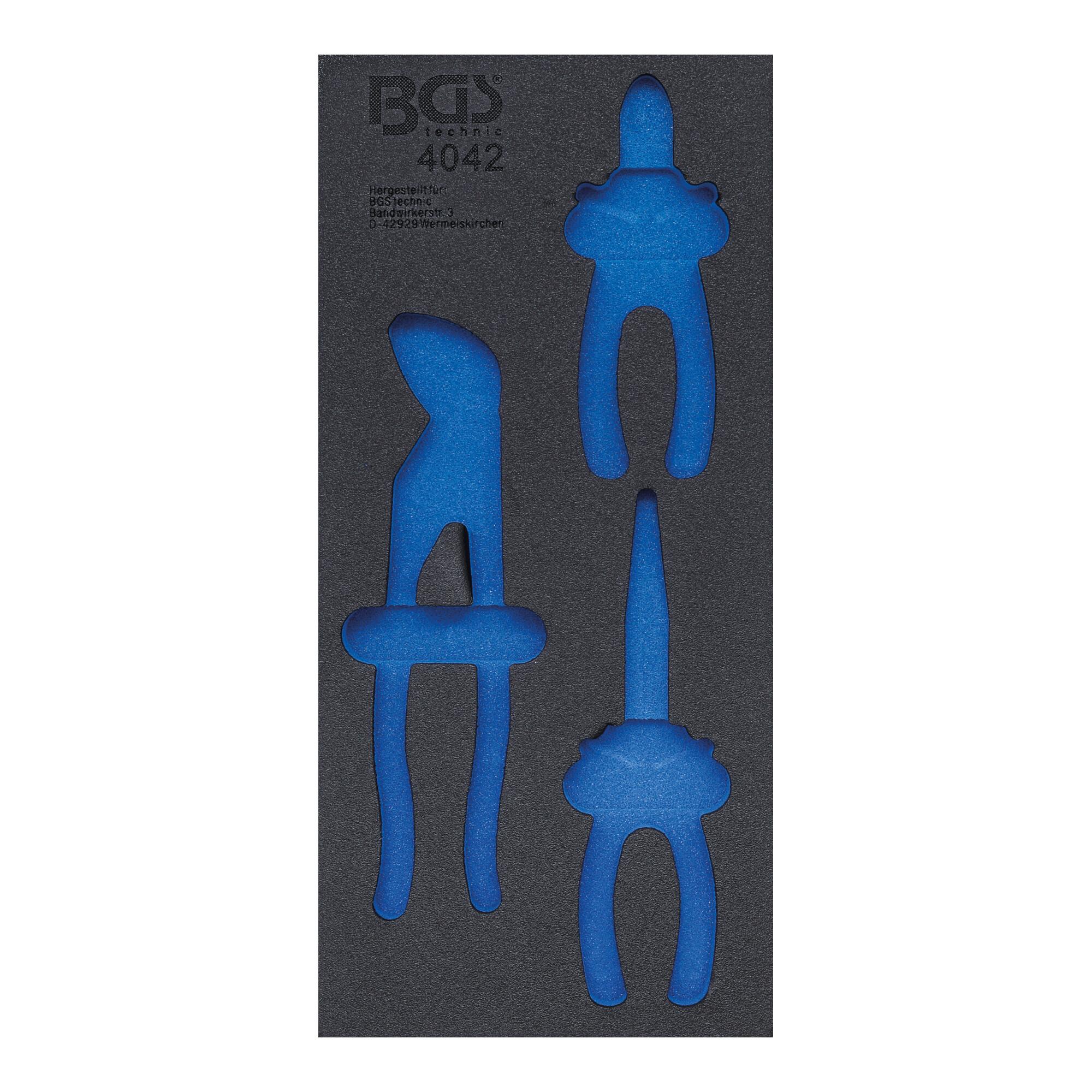 BGS Werkstattwageneinlage 1/3 4042-1, leer, für Art. 4042 ; BGS technic)