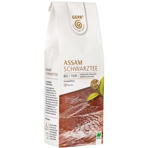 GEPA Tee Assam, fairtrade, BIO, Schwarzer Tee aus Indien, loser Tee, 100 g