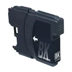 Kompatible Druckerpatrone Brother LC-980 BK, LC-1100 HY-BK Black, Schwarz, LC1100HY-BK