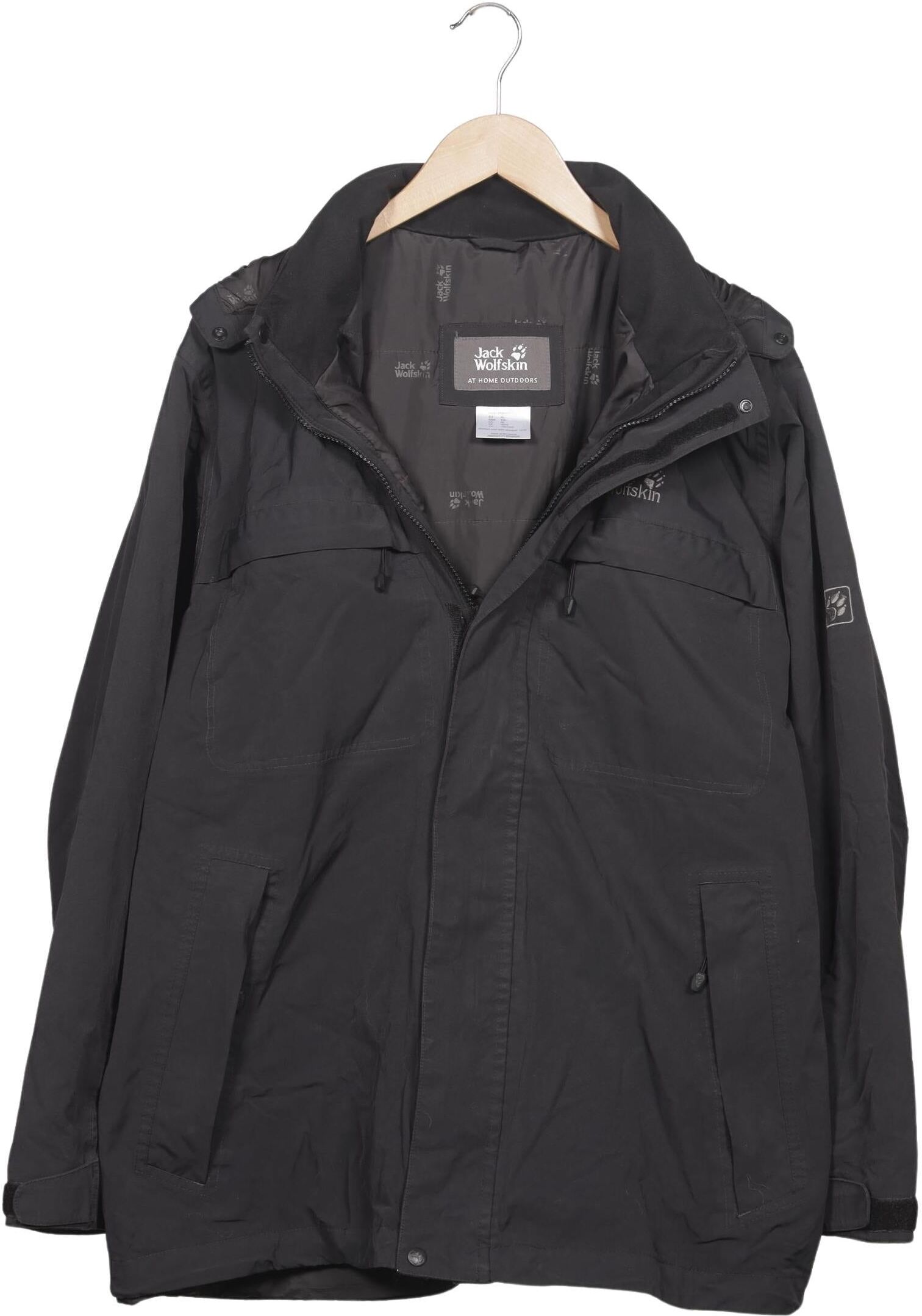 Jack Wolfskin Herren Jacke, Grau, Gr. XL, Synthetik / Tex / Membran - Second Hand